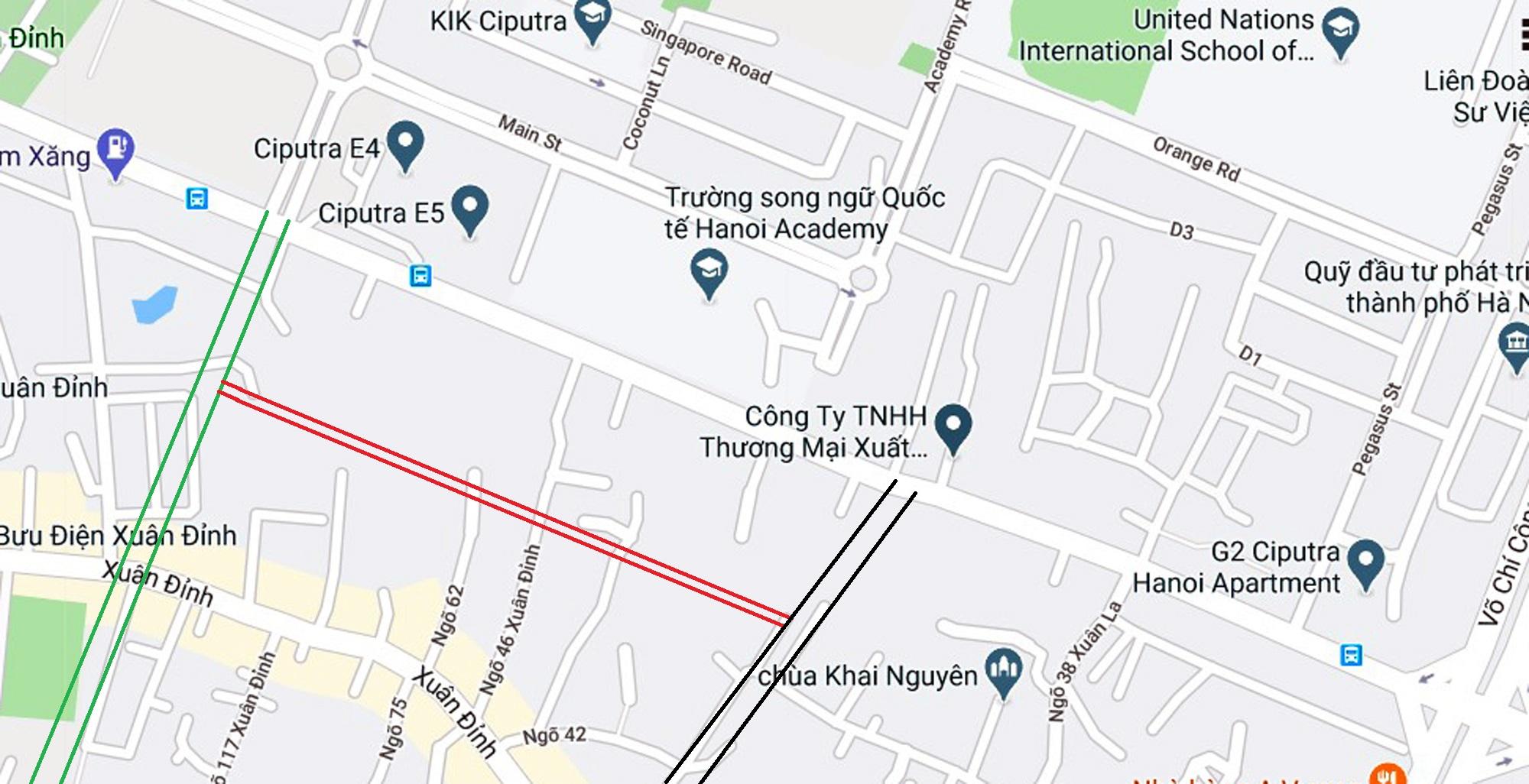 3 đường sẽ mở theo qui hoạch ở phường Xuân Tảo, Bắc Từ Liêm, Hà Nội - Ảnh 10. 3 đường sẽ mở theo qui hoạch ở phường Xuân Tảo, Bắc Từ Liêm, Hà Nội - Ảnh 10.