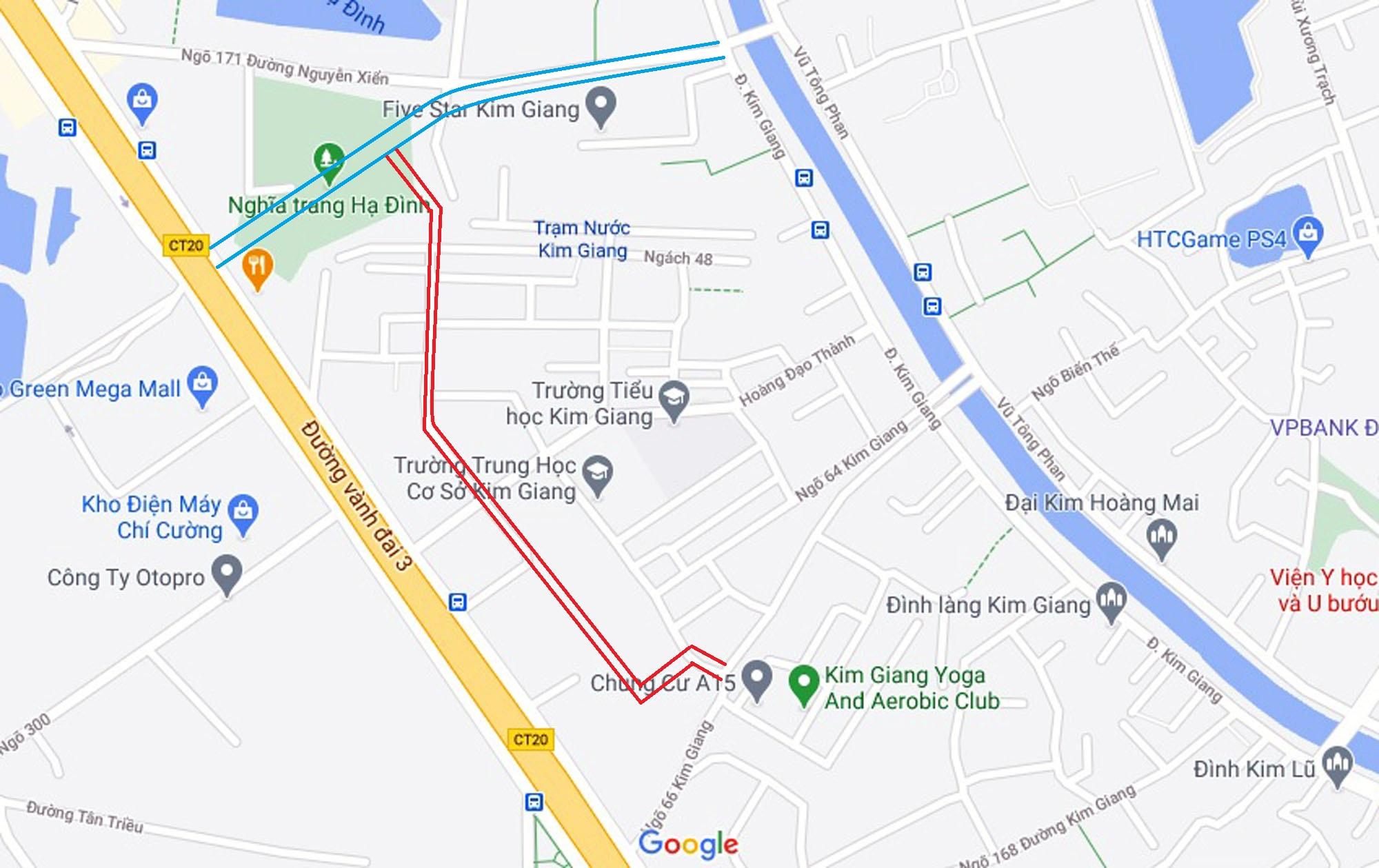 Ba đường sẽ mở theo qui hoạch ở phường Kim Giang, Thanh Xuân, Hà Nội - Ảnh 15. Ba đường sẽ mở theo qui hoạch ở phường Kim Giang, Thanh Xuân, Hà Nội - Ảnh 15.