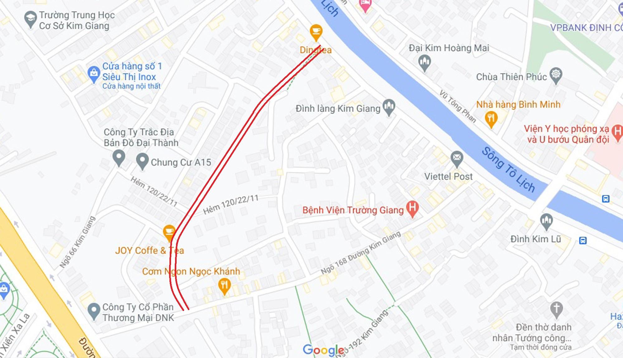 Ba đường sẽ mở theo qui hoạch ở phường Kim Giang, Thanh Xuân, Hà Nội - Ảnh 7. Ba đường sẽ mở theo qui hoạch ở phường Kim Giang, Thanh Xuân, Hà Nội - Ảnh 7.