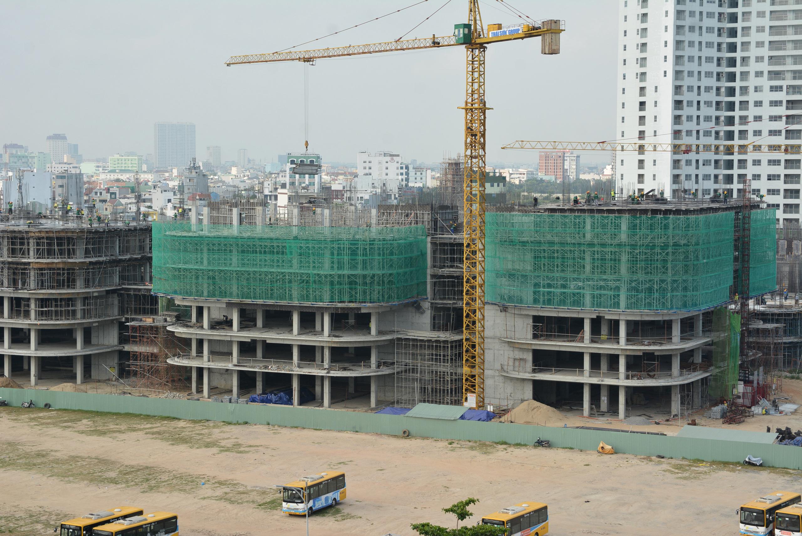 Dự án Khu công viên phần mềm số 2 hơn 700 tỷ đồng Đà Nẵng thành hình sau 5 tháng thi công - Ảnh 10. Dự án Khu công viên phần mềm số 2 hơn 700 tỷ đồng Đà Nẵng thành hình sau 5 tháng thi công - Ảnh 10.