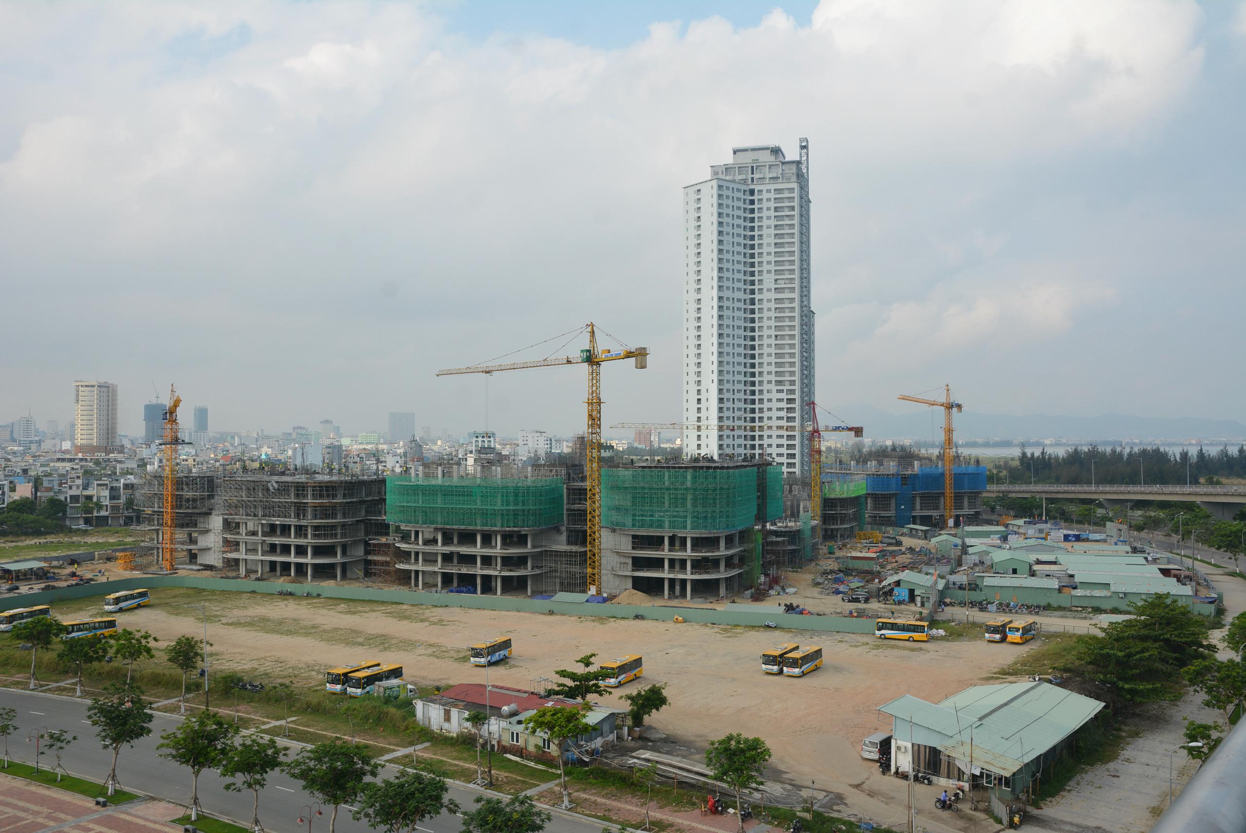Dự án Khu công viên phần mềm số 2 hơn 700 tỷ đồng Đà Nẵng thành hình sau 5 tháng thi công - Ảnh 3. Dự án Khu công viên phần mềm số 2 hơn 700 tỷ đồng Đà Nẵng thành hình sau 5 tháng thi công - Ảnh 3.
