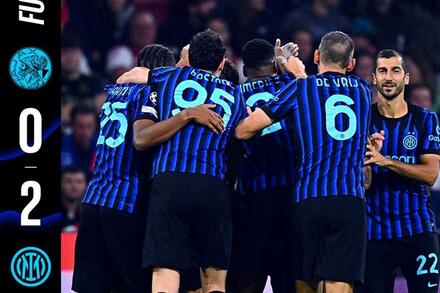 Inter Milan thắng Ajax nhờ sức mạnh không chiến của Thuram