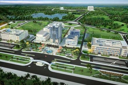 Tiến độ dự án trường Đại học Dược cơ sở Bắc Ninh hơn 1.400 tỉ đồng