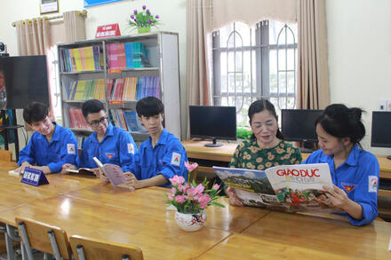 Lan tỏa tri thức đến trẻ em nghèo vùng cao
