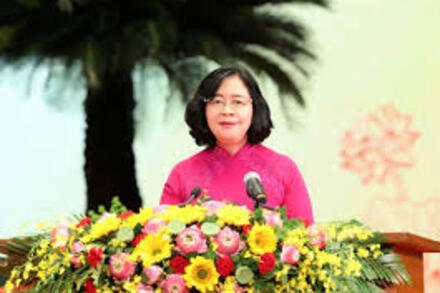 Đồng chí Bùi Thị Minh Hoài tiếp tục được bầu làm Bí thư Thành ủy Hà Nội khóa XVIII