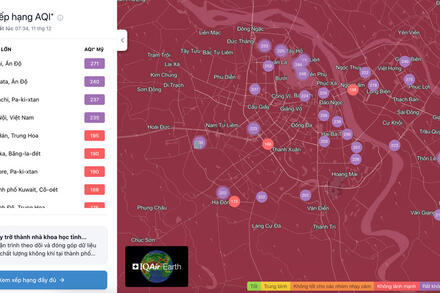 Chất lượng không khí Hà Nội vẫn ở mức xấu