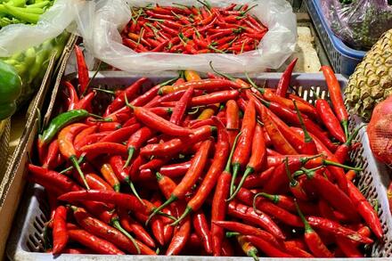 Giá ớt ở Đà Nẵng tăng vọt, đắt hơn thịt
