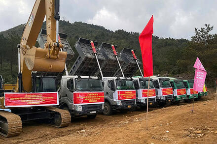 Lai Châu khởi công 3 dự án hơn 10.000 tỉ đồng