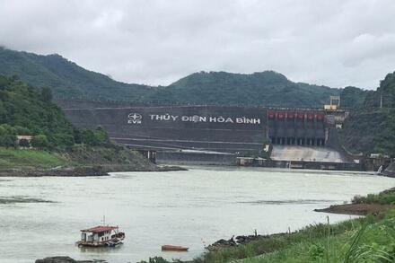 Mực nước của các hồ thủy điện ở miền Bắc ngày 22.1