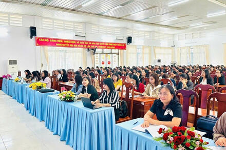 An Giang nâng cao năng lực công tác chuyên môn cho CBQL và giáo viên Mầm non