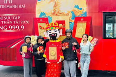 Bảo Tín Mạnh Hải thông báo nóng về chương trình tặng 36 giải 0,1 chỉ vàng ngày Vía Thần Tài