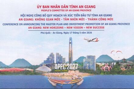 Công bố Quy hoạch và Xúc tiến đầu tư tỉnh An Giang sẽ diễn ra ở Phú Quốc