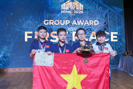 MIMC 2026 khép lại: Việt Nam giành 21 huy chương, Ngôi Sao Hoàng Mai đóng góp tới 8 học sinh giành huy chương