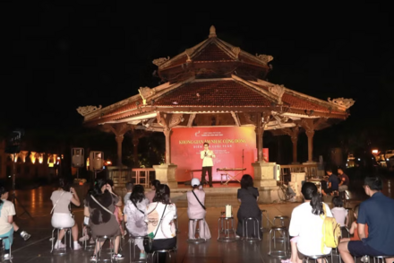 'Điểm hẹn cuối tuần' lan tỏa âm nhạc truyền thống giữa lòng Thủ đô