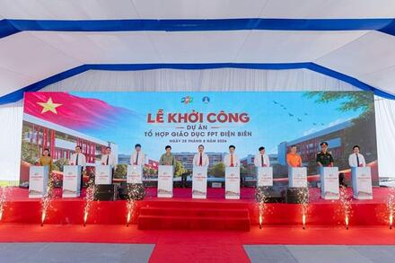 FPT khởi công tổ hợp giáo dục từ tiểu học đến sau đại học ở Điện Biên