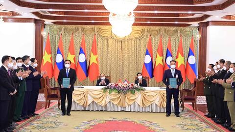 EVN hợp tác nghiên cứu mua bán điện với các chủ đầu tư thủy điện tại Lào