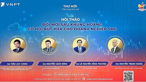 Đổi mới sau khủng hoảng - Cơ hội bứt phá cho doanh nghiệp SME