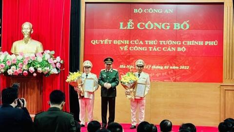Thiếu tướng Nguyễn Văn Long được bổ nhiệm làm Thứ trưởng Bộ Công an