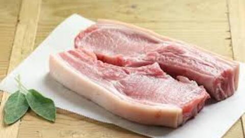 Giá thịt heo hôm nay 25/2: Thịt ba rọi giảm 10.000 đồng/kg tại Công ty Thực phẩm bán lẻ