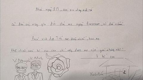 Vợ Xuân Bắc khoe thiệp 8/3: Hé lộ CHI TIẾT khiến dân mạng cười sảng nhưng lại nhận được lời khen bởi cách dạy con TUYỆT VỜI