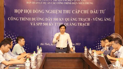 Công trình đường dây 500kV Vũng Áng - Quảng Trạch: Sẵn sàng đóng điện kỹ thuật