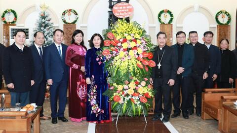 Phong trào thi đua yêu nước của đồng bào Công giáo phát triển mạnh