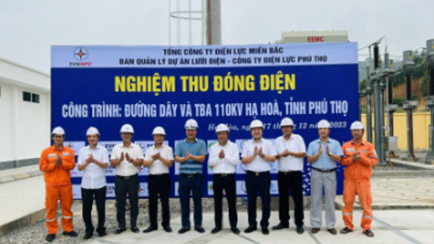 Hoàn thành dự án đường dây và TBA 110kV Như Thanh, tỉnh Thanh Hóa