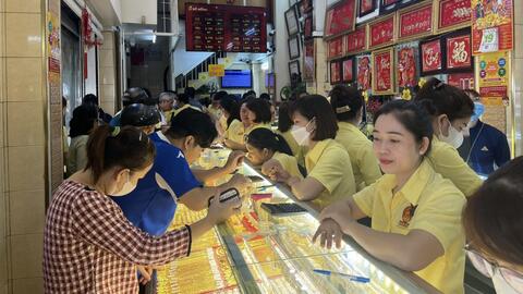 TP Hồ Chí Minh: Thị trường sôi động ngày vía Thần Tài