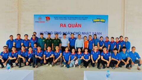 Tuổi trẻ EPS ra quân hưởng ứng ‘Ngày chủ Nhật xanh’