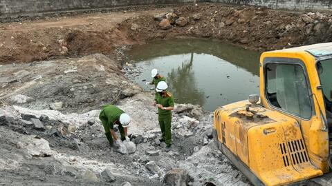 Công ty Thiên Thanh có dấu hiệu chôn lấp rác thải nguy hại