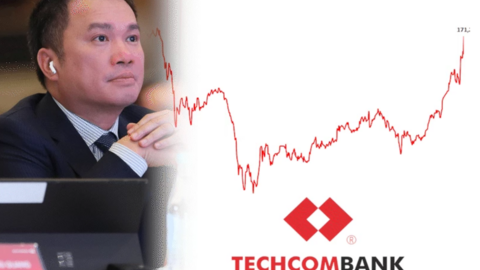 Vốn hóa Techcombank tăng vọt 11.000 tỷ đồng ngay sau quyết định 10 năm mới có 1 lần