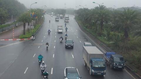 Hà Nội sáng có mưa vừa, cục bộ có nơi mưa to