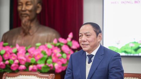 Thứ trưởng Thường trực Bộ VHTTDL Lê Hải Bình phụ trách lĩnh vực báo chí, truyền thông