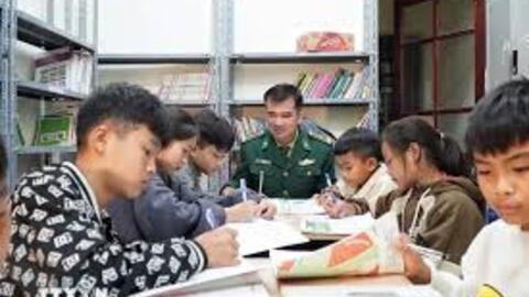 Mở rộng cơ hội học tập cho con em vùng biên​