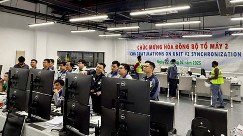 Tổ máy 2 Nhà máy điện Sinh khối Hậu Giang hòa lưới điện quốc gia