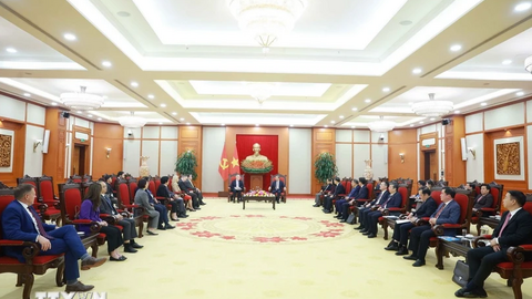 Tổng Bí thư đề nghị doanh nghiệp Hoa Kỳ tăng cường, mở rộng đầu tư tại Việt Nam