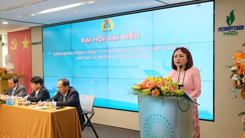 Công đoàn PVFCCo - Phú Mỹ: Khẳng định vai trò Đồng hành - Trách nhiệm - Nghĩa tình