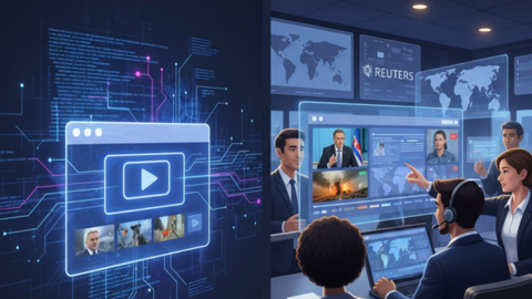 Cách hãng tin Reuters dùng AI để tăng tốc sản xuất video và tin tức