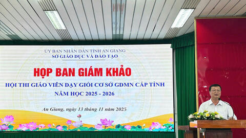 Gần 490 giáo viên mầm non An Giang tham gia Hội thi giáo viên dạy giỏi cấp tỉnh