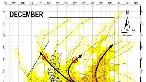 Áp thấp mới xuất hiện, dự báo bão tháng 12 còn nhiều biến động