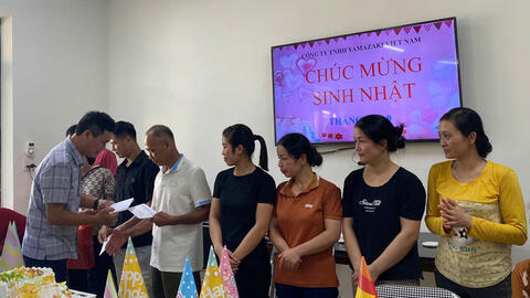 CĐCS Công ty Yamazaki thi đua sáng tạo, nâng cao thu nhập cho người lao động