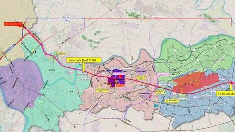Chốt thời điểm khởi công tuyến đường kết nối sân bay Gia Bình với Hà Nội