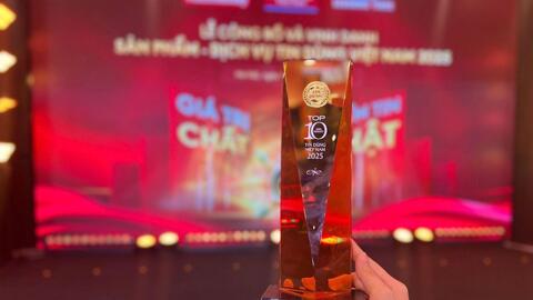 MISA eShop được vinh danh Top 10 Sản phẩm - Dịch vụ Tiên phong năm 2025