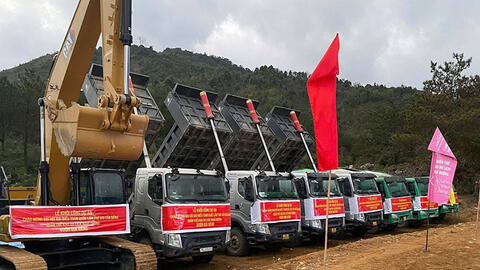 Lai Châu khởi công 3 dự án hơn 10.000 tỉ đồng