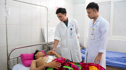 Kịp thời cứu sống bệnh nhân 14 tuổi bị chấn thương nghiêm trọng ở Quảng Trị