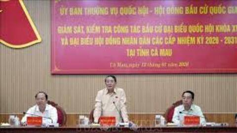 Bầu cử Quốc hội và HĐND: Phó Chủ tịch Quốc hội Nguyễn Đức Hải đề nghị làm tốt bước giới thiệu, lấy ý kiến từ cơ sở với các ứng cử viên