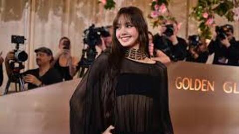 Lisa (BLACKPINK) diện trang phục xuyên thấu, tự tin tỏa sáng tại 'Quả cầu vàng'