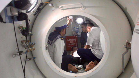 Kịp thời cấp cứu ngư dân bị giảm áp nặng ở ngư trường Trường Sa