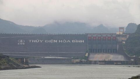 Mực nước của các hồ thủy điện ở miền Bắc ngày 30.1