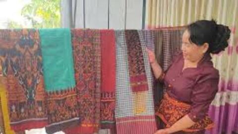 Làng nghề dệt thổ cẩm của đồng bào dân tộc Khmer phát triển kinh tế di sản